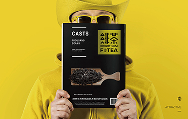 宜春绯茶品牌设计